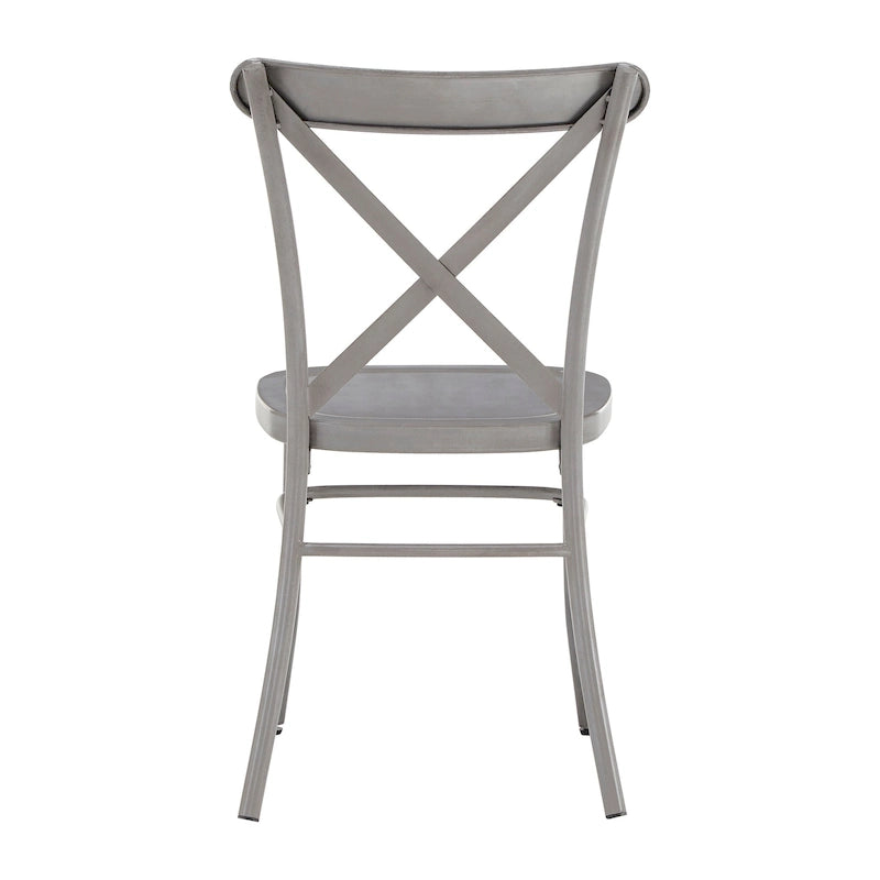 Chaises de salle à manger en métal