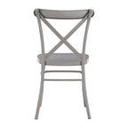 Chaises de salle à manger en métal