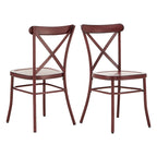 Chaises de salle à manger en métal