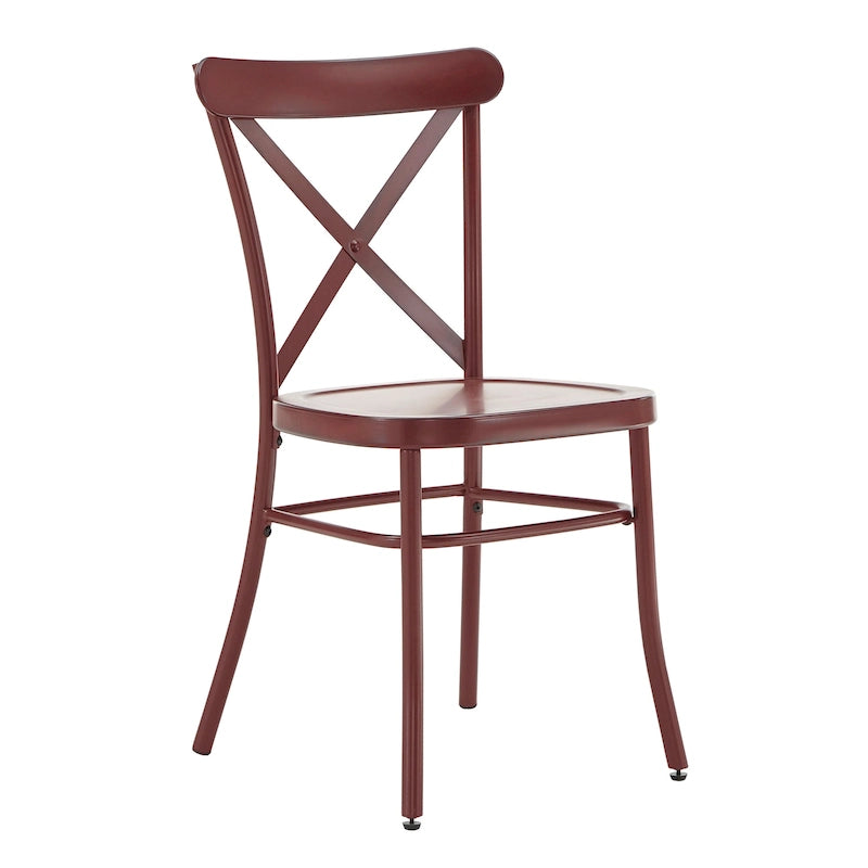 Chaises de salle à manger en métal