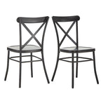 Chaises de salle à manger en métal