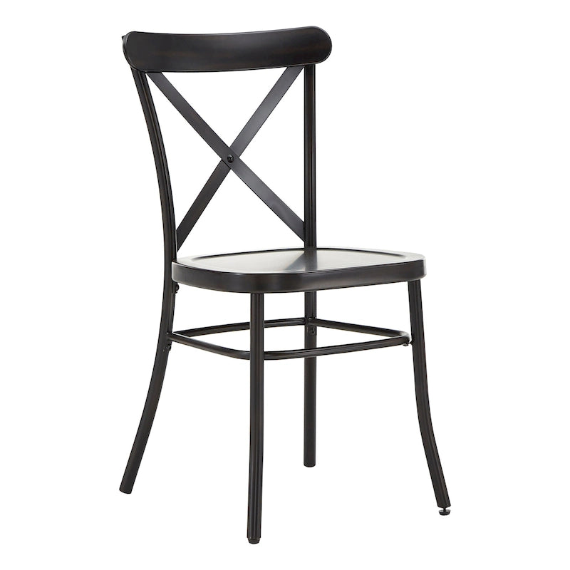 Chaises de salle à manger en métal
