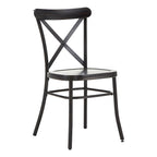Chaises de salle à manger en métal