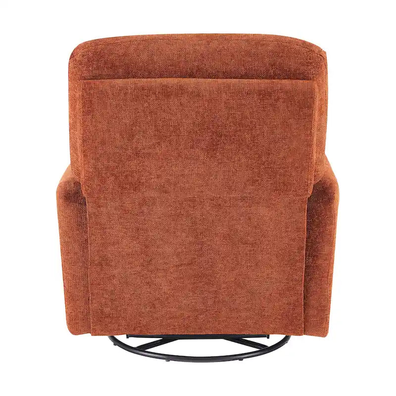 Ensemble de 2 fauteuils de relaxation inclinables manuellement pivotants à 360 degrés