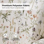 Fauteuil pivotant et à bascule confortable en tissu floral