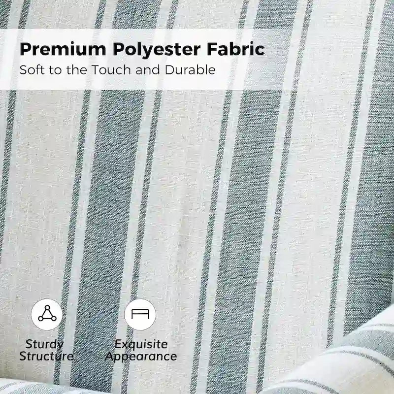 Fauteuil pivotant et à bascule confortable en tissu floral