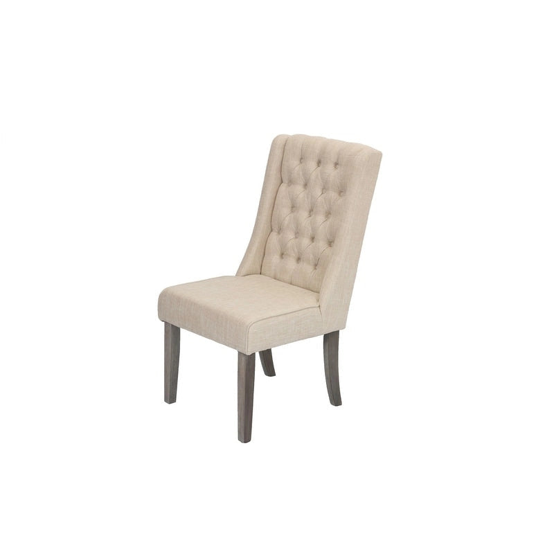 Ensemble de salle à manger rustique extensible gris 9 pièces