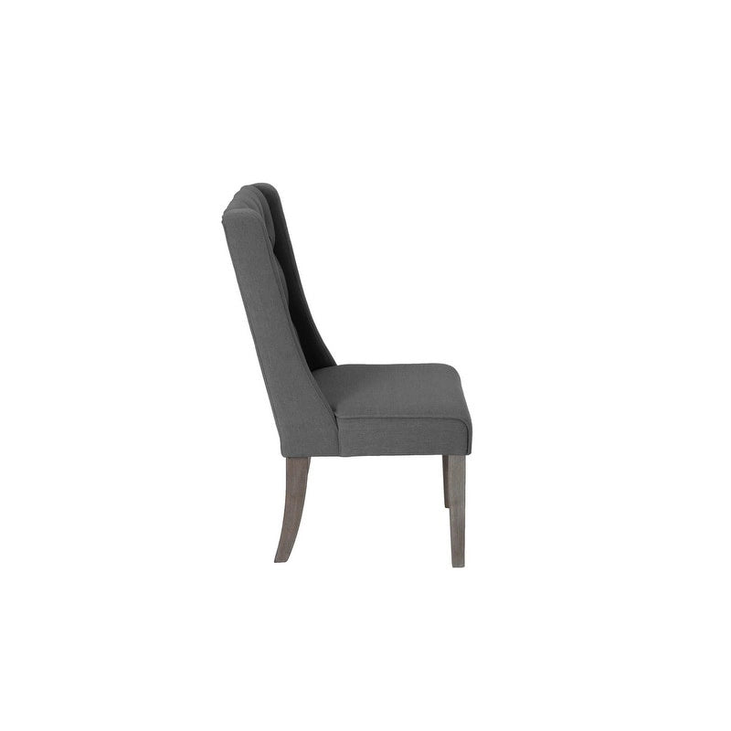Ensemble de salle à manger rustique extensible gris 9 pièces