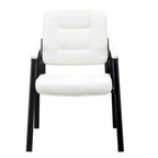 Fauteuils de bureau de direction en cuir de qualité supérieure avec accoudoirs rembourrés