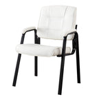 Fauteuils de bureau de direction en cuir de qualité supérieure avec accoudoirs rembourrés