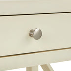Bureau en bois de style ferme avec cadre en X