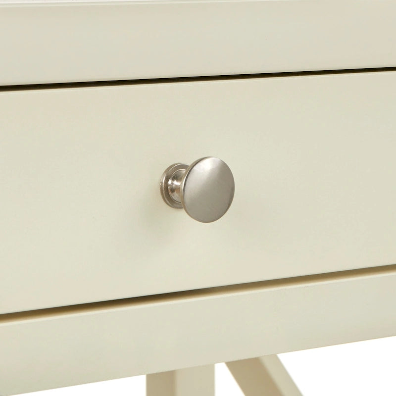 Bureau en bois de style ferme avec cadre en X