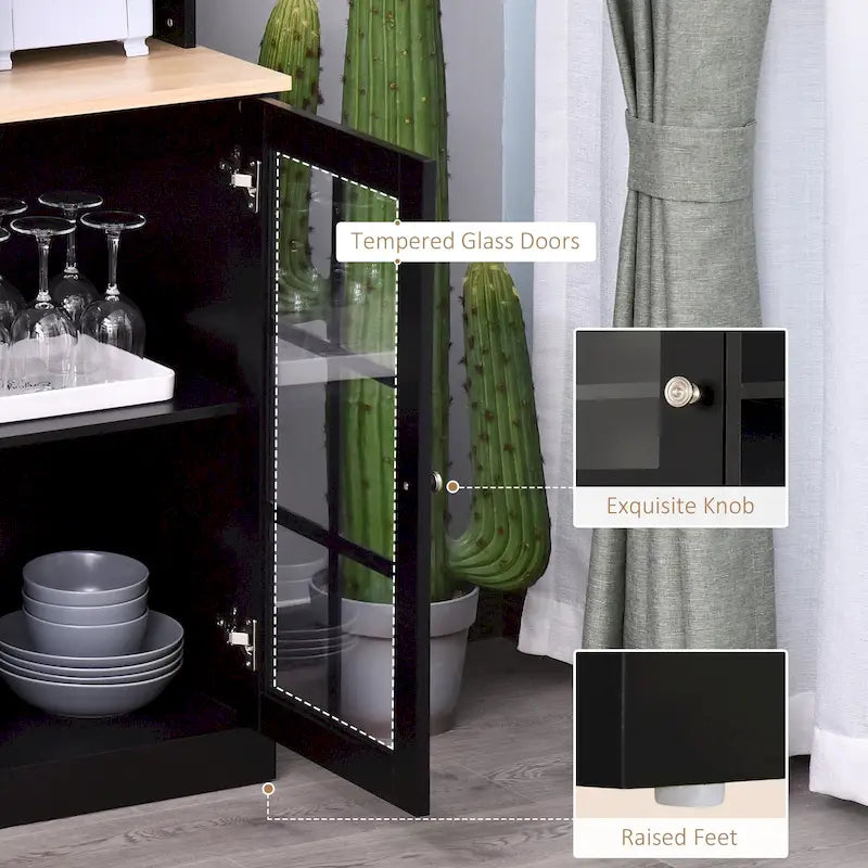 Garde-manger d'armoire de cuisine de transition de 72 pouces