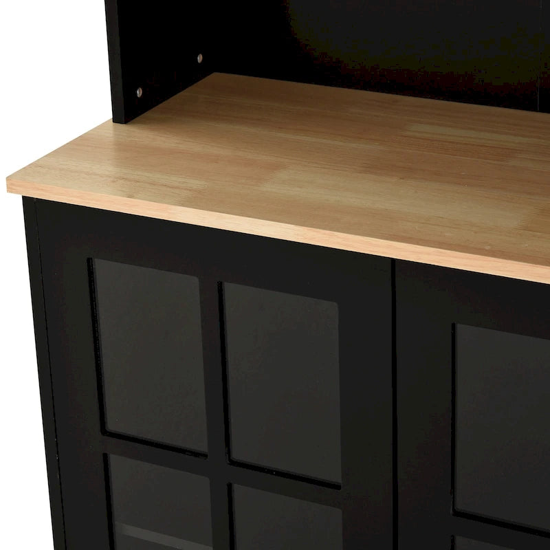 Garde-manger d'armoire de cuisine de transition de 72 pouces