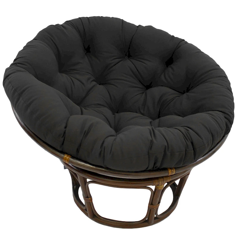 Coussin Papasan uni en sergé de 48 pouces (Coussin seulement)