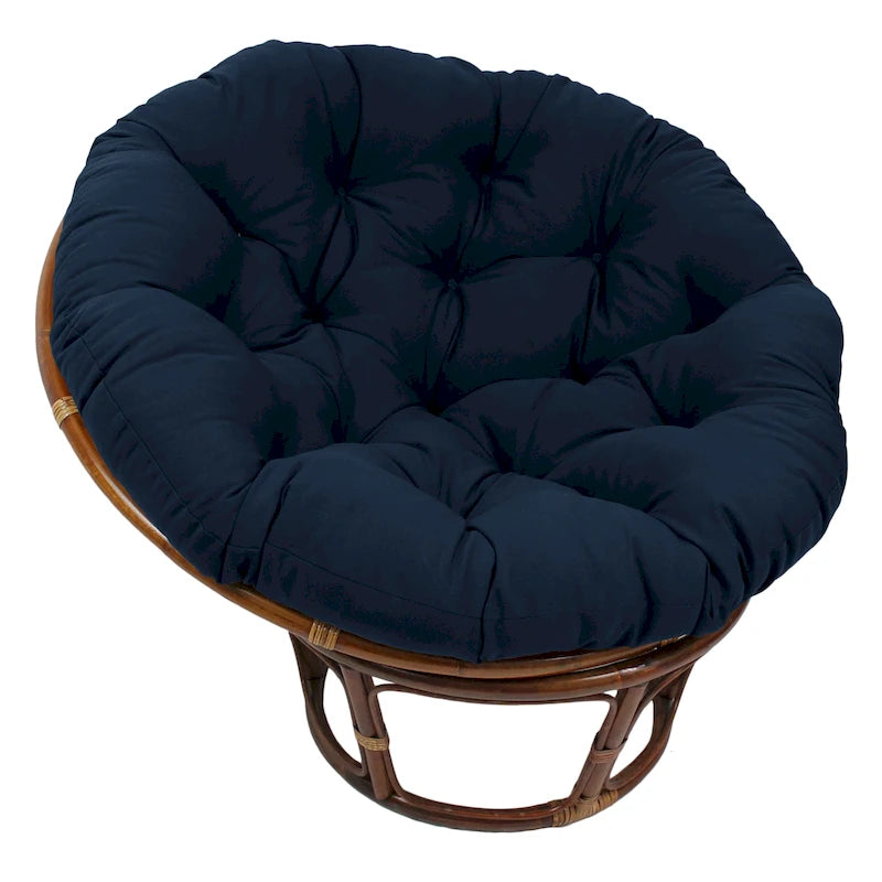 Coussin Papasan uni en sergé de 48 pouces (Coussin seulement)