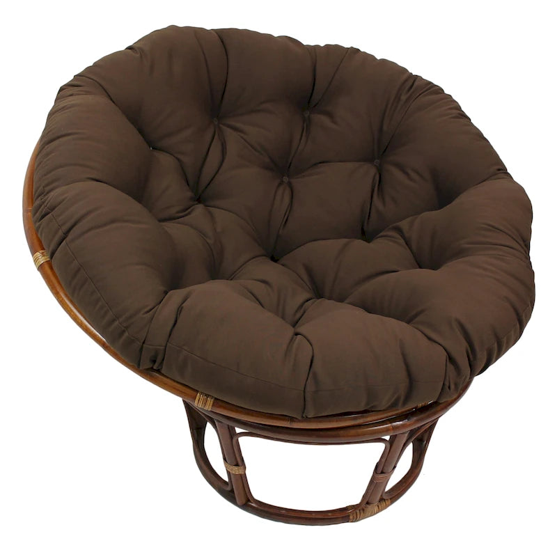 Coussin Papasan uni en sergé de 48 pouces (Coussin seulement)