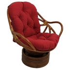 Coussin de dossier/d'assise de fauteuil à bascule en sergé d'intérieur de 48 po sur 24 po (coussin seulement) - 48 x 24