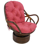 Coussin de dossier/d'assise de fauteuil à bascule en sergé d'intérieur de 48 po sur 24 po (coussin seulement) - 48 x 24