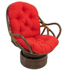 Coussin de dossier/d'assise de fauteuil à bascule en sergé d'intérieur de 48 po sur 24 po (coussin seulement) - 48 x 24