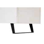 Banc de rangement en bois d'acacia de 117 cm