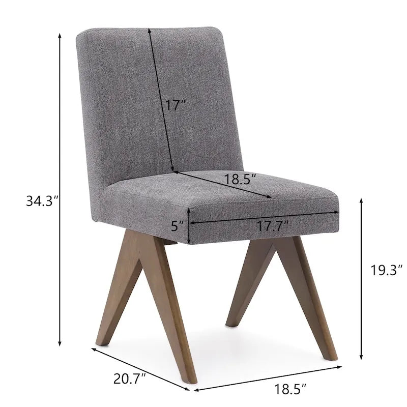 Chaise de salle à manger moderne du milieu du siècle