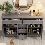 Bibliothèque Meuble de Rangement Buffet Laqué Commode