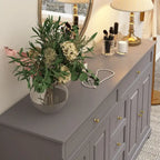 Bibliothèque Meuble de Rangement Buffet Laqué Commode