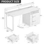 Bureau informatique avec support d'écran