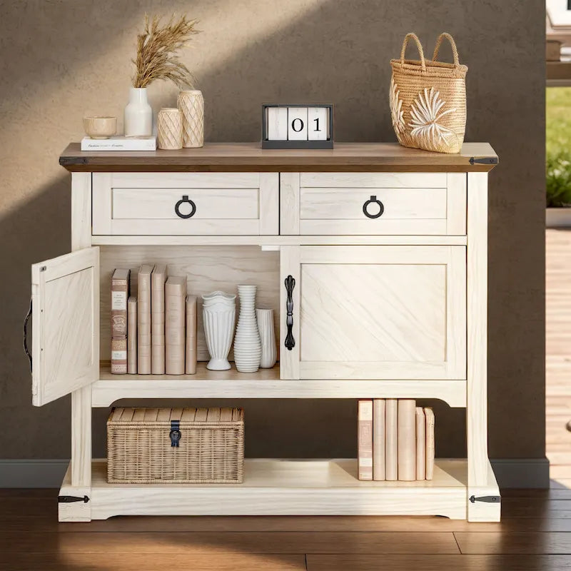 Console de ferme de 35 pouces
