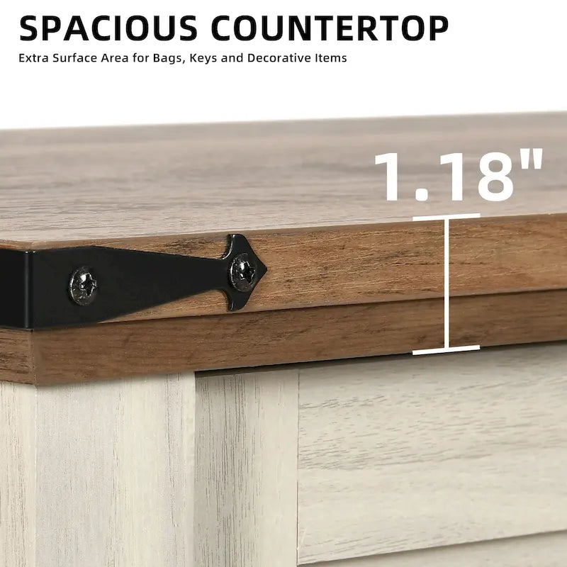 Console de ferme de 35 pouces