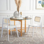 Chaise de salle à manger en rotin