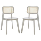 Chaise de salle à manger en rotin