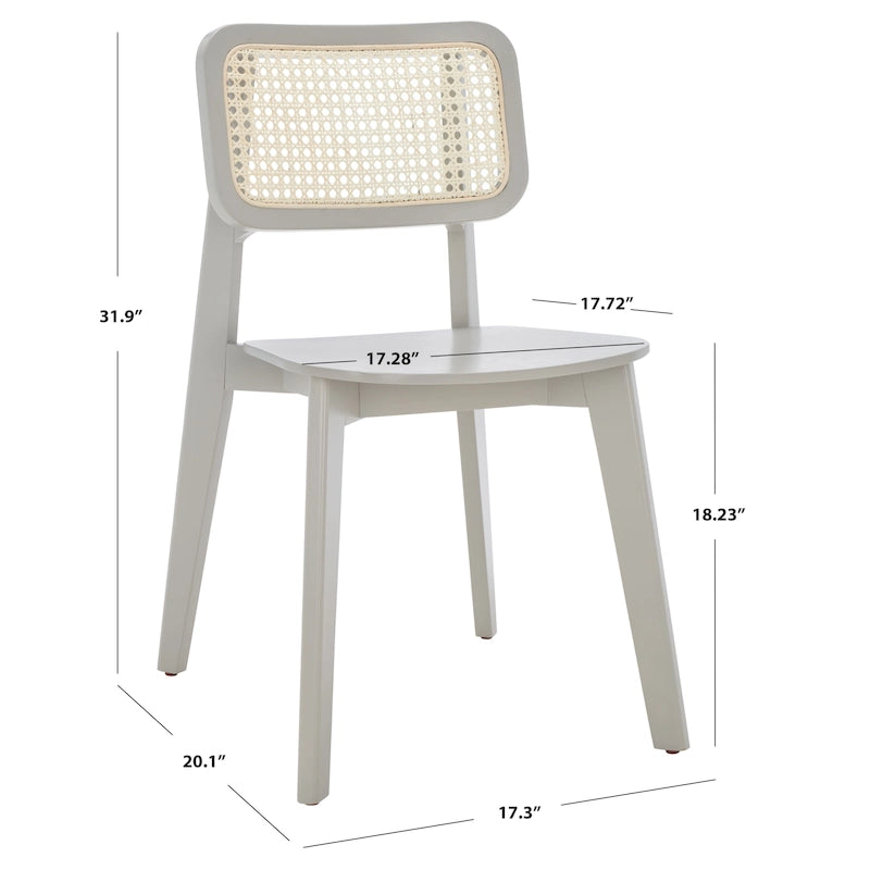 Chaise de salle à manger en rotin