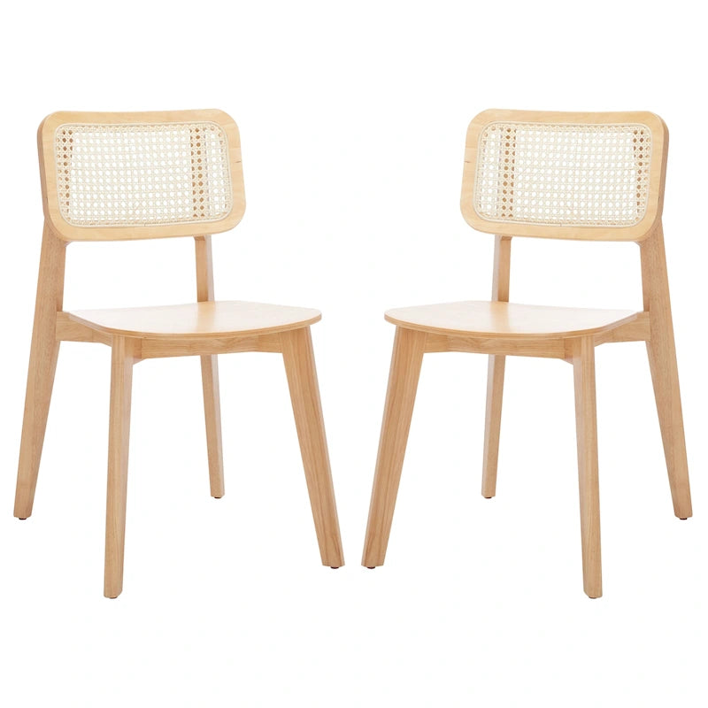 Chaise de salle à manger en rotin