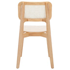 Chaise de salle à manger en rotin