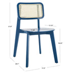 Chaise de salle à manger en rotin