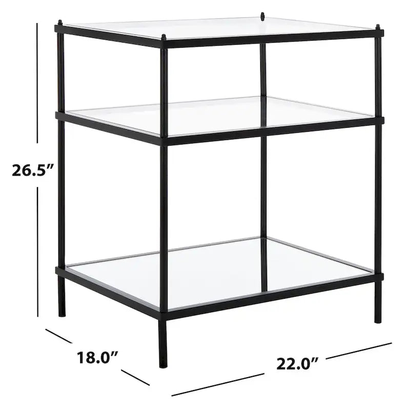 Table d'appoint à 3 niveaux