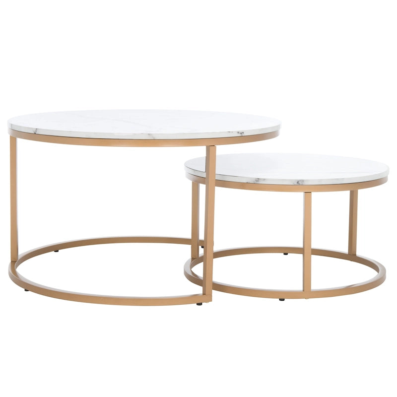 Table basse gigogne 2 pièces