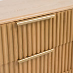 Commode moderne en chêne naturel