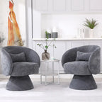 Fauteuil pivotant rembourré