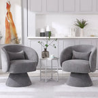 Fauteuil pivotant rembourré