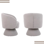 Fauteuil pivotant rembourré