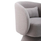 Fauteuil pivotant rembourré