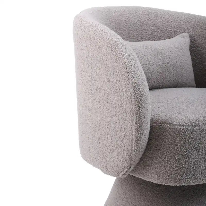 Fauteuil pivotant rembourré