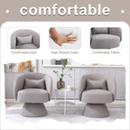 Fauteuil pivotant rembourré