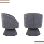 Fauteuil pivotant rembourré