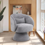 Fauteuil pivotant rembourré