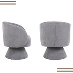 Fauteuil pivotant rembourré