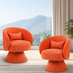 Fauteuil pivotant rembourré